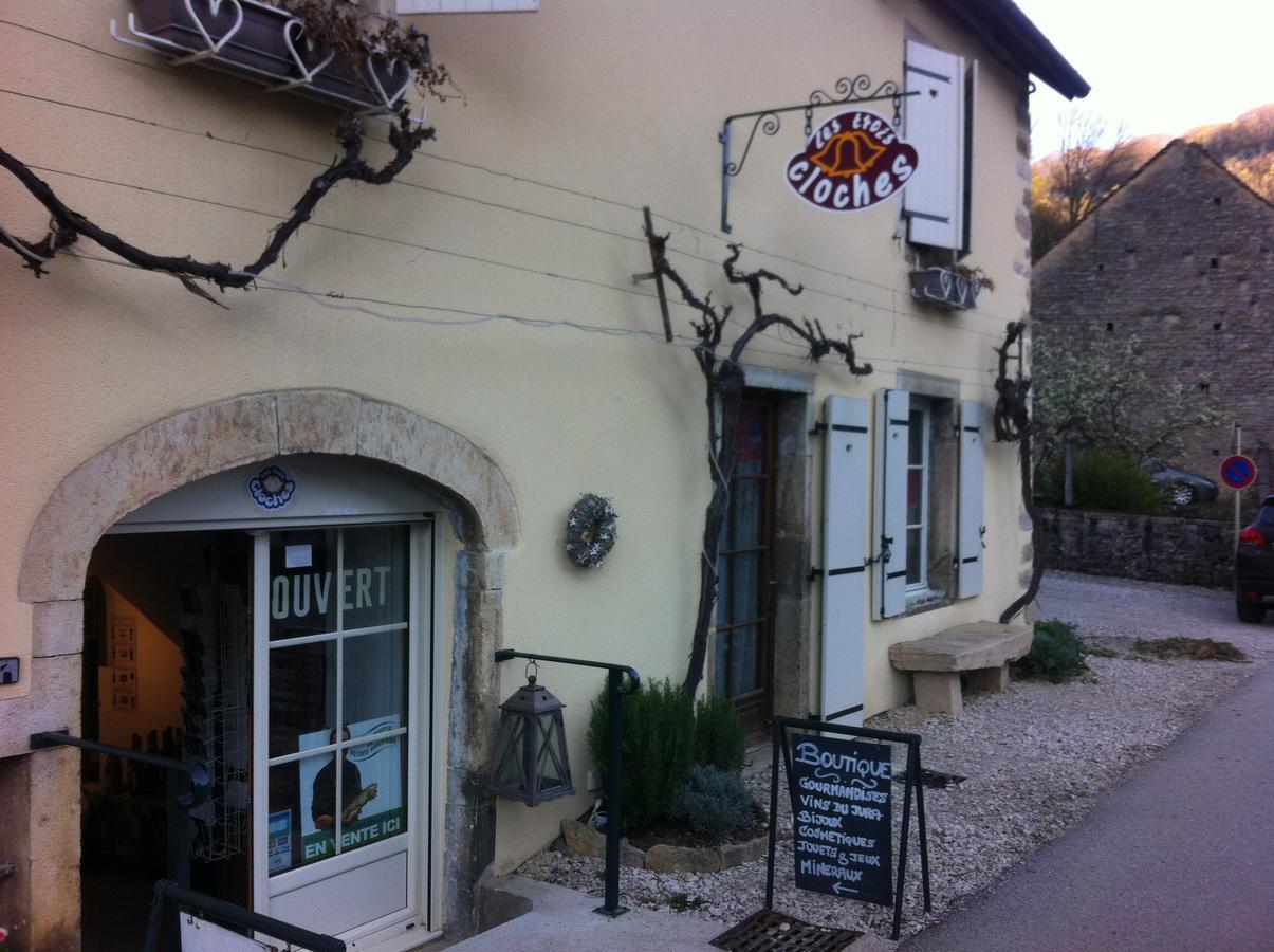 Les Trois Cloches Bed and Breakfast Baume-les-Messieurs Exterior foto